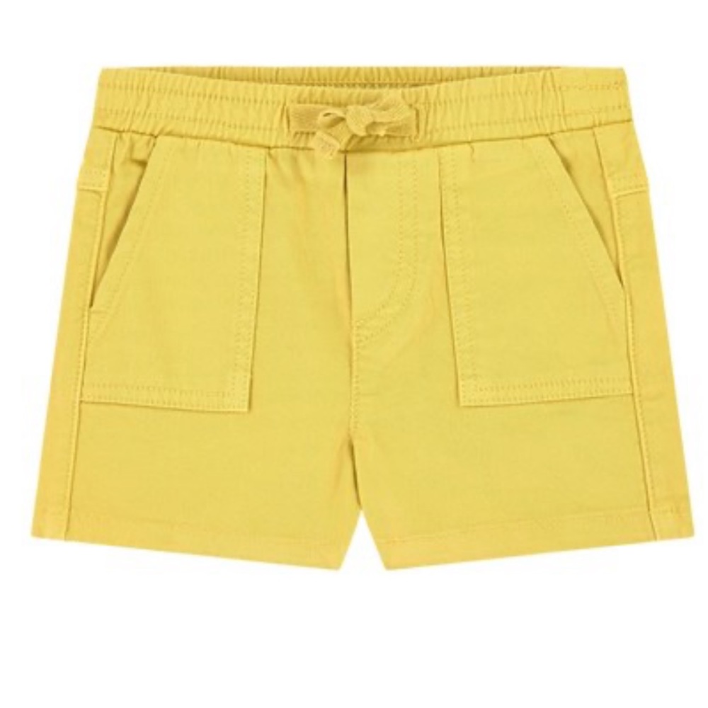 Tartine Et Chocolate Twill Yellow Saffron boys shorts size 12M & 18M